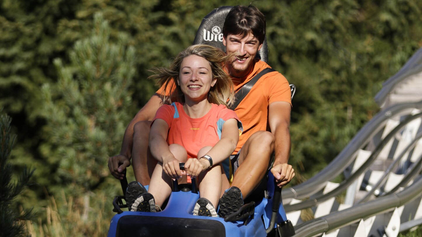 Alpine Coaster the summer rollercoaster in Gardon